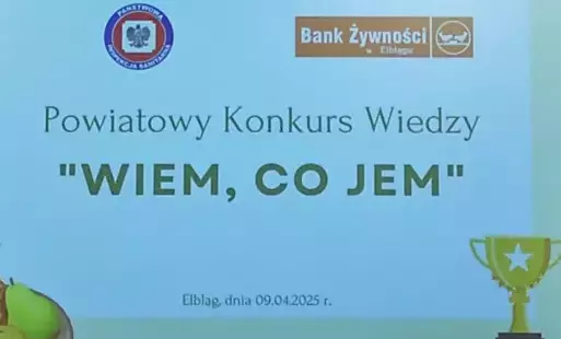 Zdjęcie do Konkurs ''Wiem, co jem''